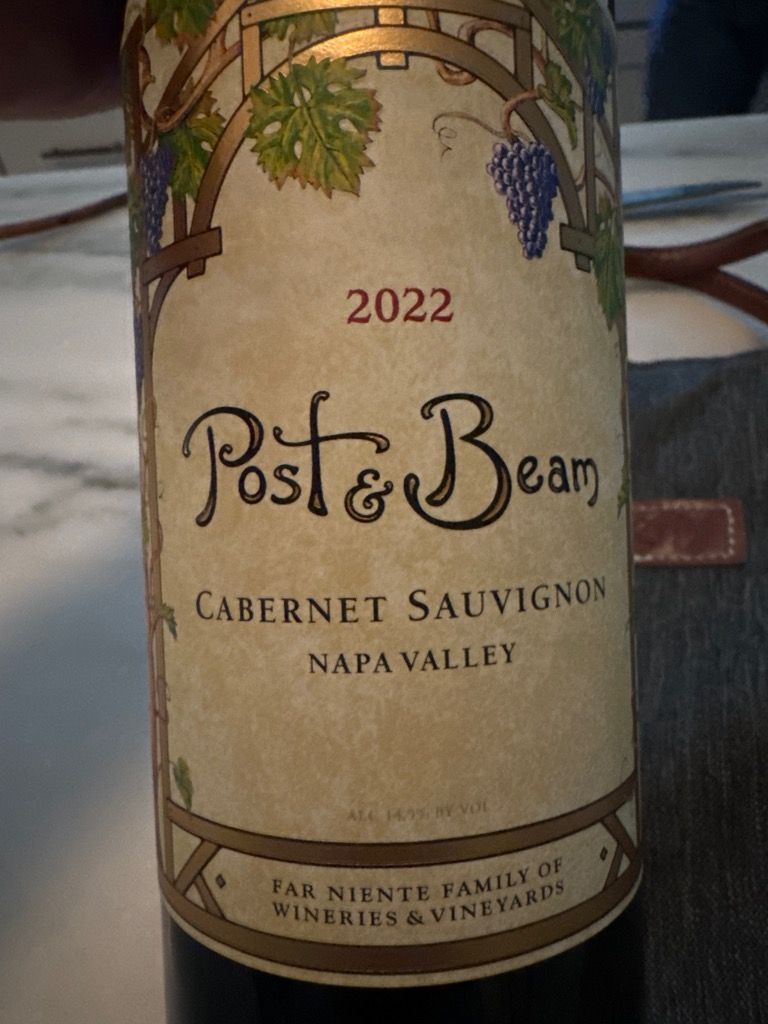 2019 Far Niente Cabernet Sauvignon Post Beam CellarTracker