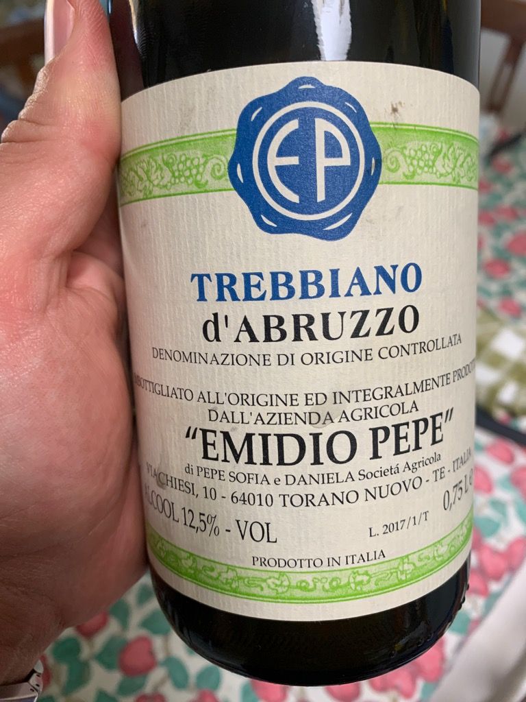 2017 Emidio Pepe Trebbiano d'Abruzzo - CellarTracker