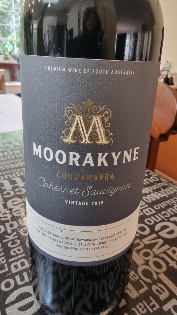 2019 Moorakyne Cabernet Sauvignon Australia South Australia Limestone Coast Coonawarra 3416