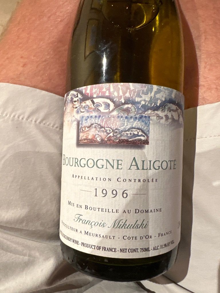 Bourgogne Aligoté 2022 François Mikulski Francois Mikulski Bourgogne Aligote 2022 750ml - Buy online