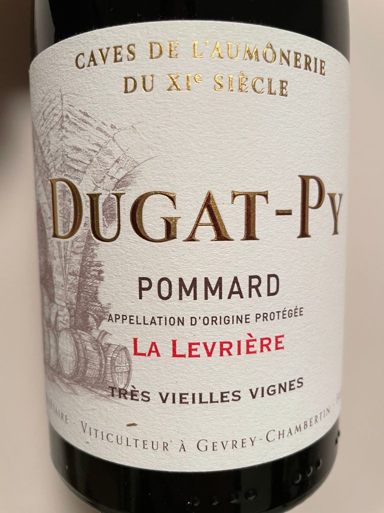 2019 Bernard Dugat-Py Pommard La Levrière Très Vieilles Vignes