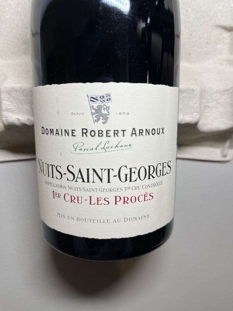 Domaine Robert Arnoux Arnoux Lachaux Nuits St Georges Er Cru