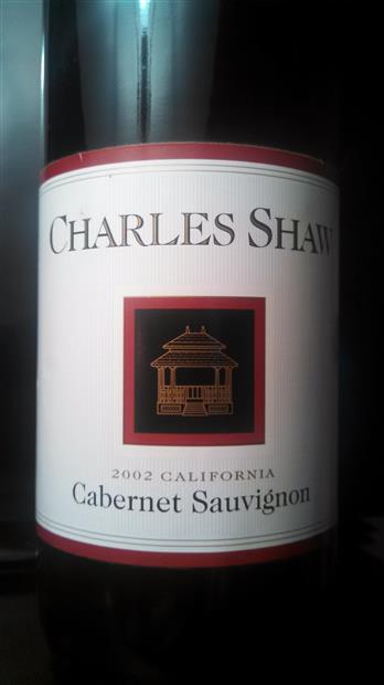 2002 Charles Shaw Cabernet Sauvignon - CellarTracker