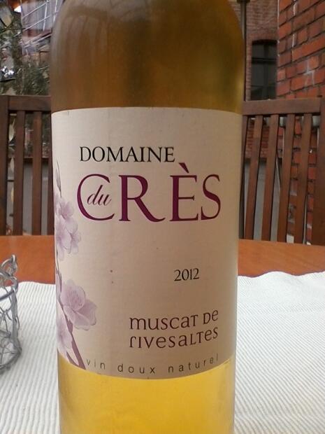 2013 Les Vignerons De La Mediterranee Muscat De Rivesaltes Domaine Du ...