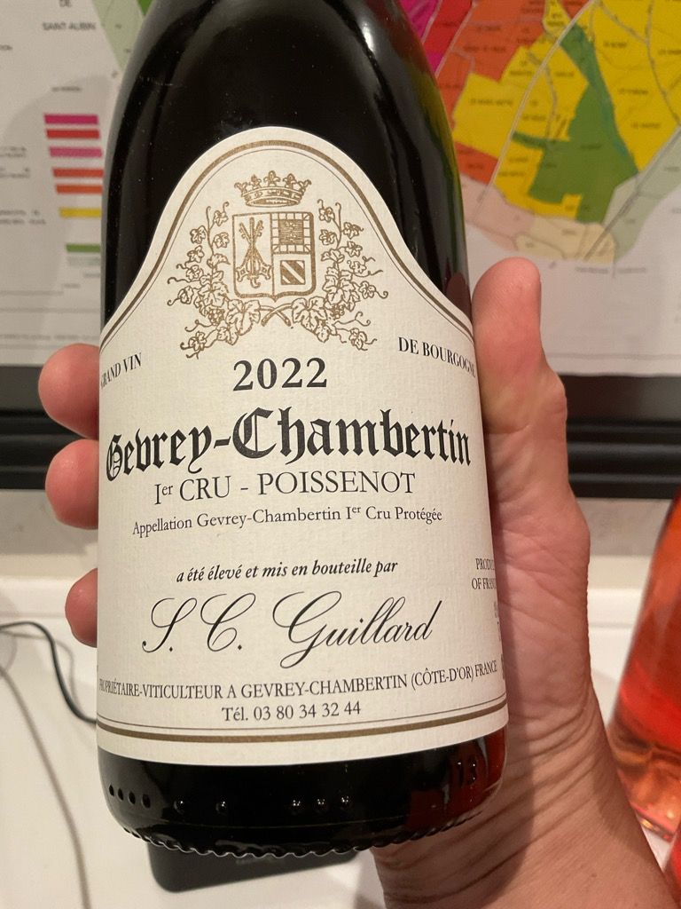 ワイン S.C. Guillard Gevrey-Chambertin 2016 2016 S.C. Guillard Gevrey-Chambertin 1er Cru Poissenot - CellarTracker