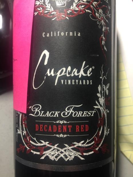 Cupcake Black forest Red Blend 6.5% 750l (081308003726)