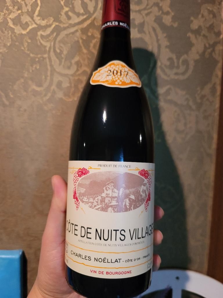 2017 Charles Noellat Côte De Nuits Villages, France, Burgundy, Côte De ...