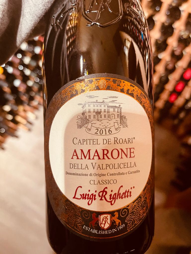 Amarone della Valpolicella Capitel de Roari 2019 Righetti - Enoteca Chirico