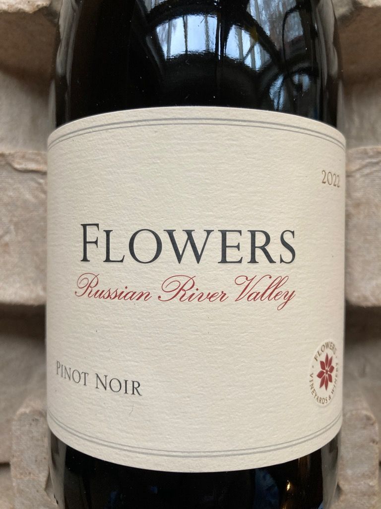 2022 Flowers Pinot Noir Russian River Valley, USA, California, Sonoma ...