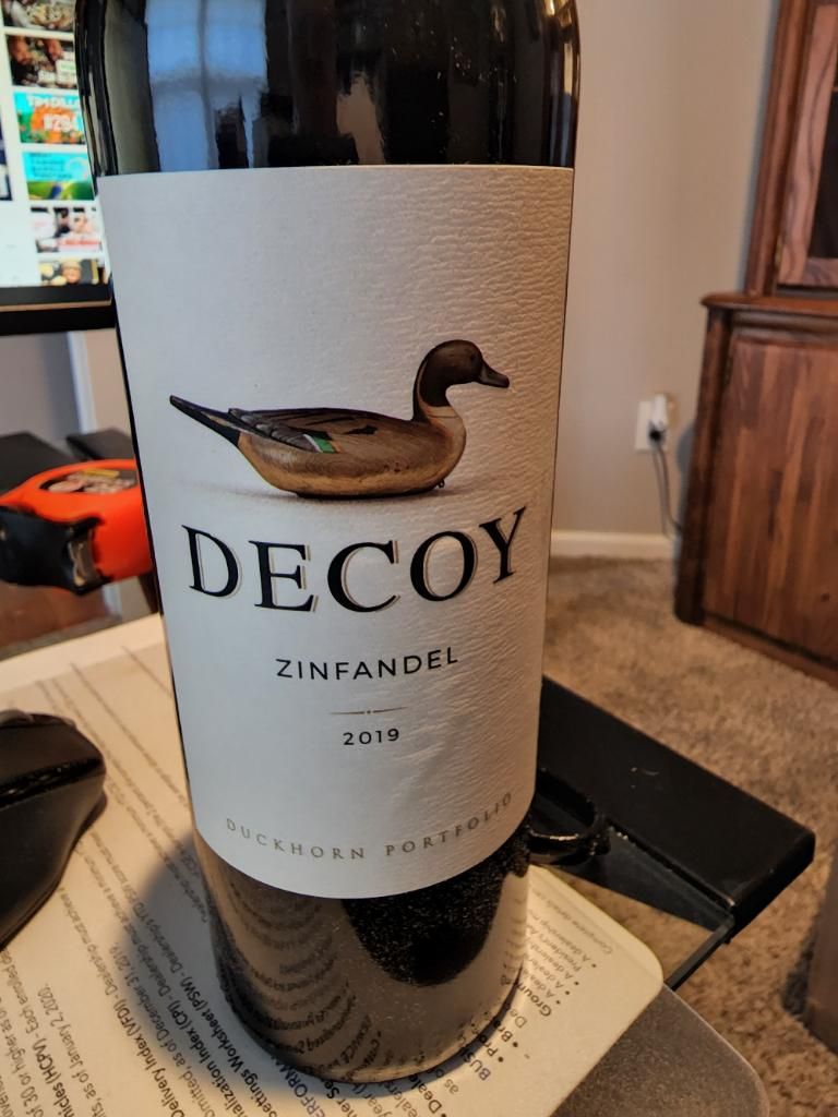 2018 Duckhorn Vineyards Zinfandel Decoy, USA, California CellarTracker