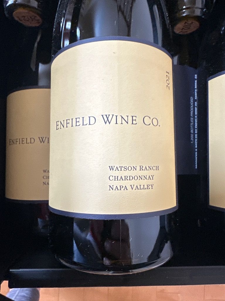 2021 Enfield Wine Co. Chardonnay Watson Ranch, USA, California, Napa
