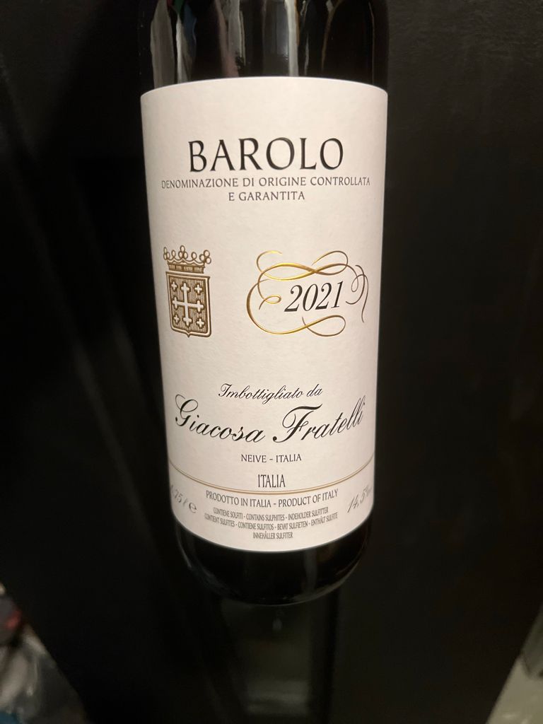 2013 Giacosa Fratelli Barolo - CellarTracker