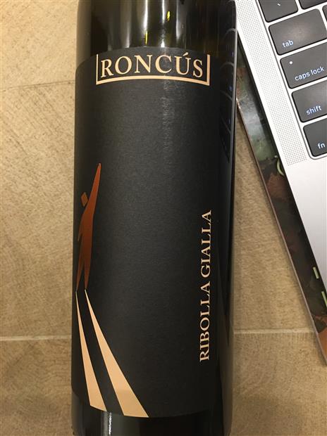 Miani Ribolla 2021 Azienda Agricola Roncús Ribolla Gialla Venezia Giulia IGT, Italy ...