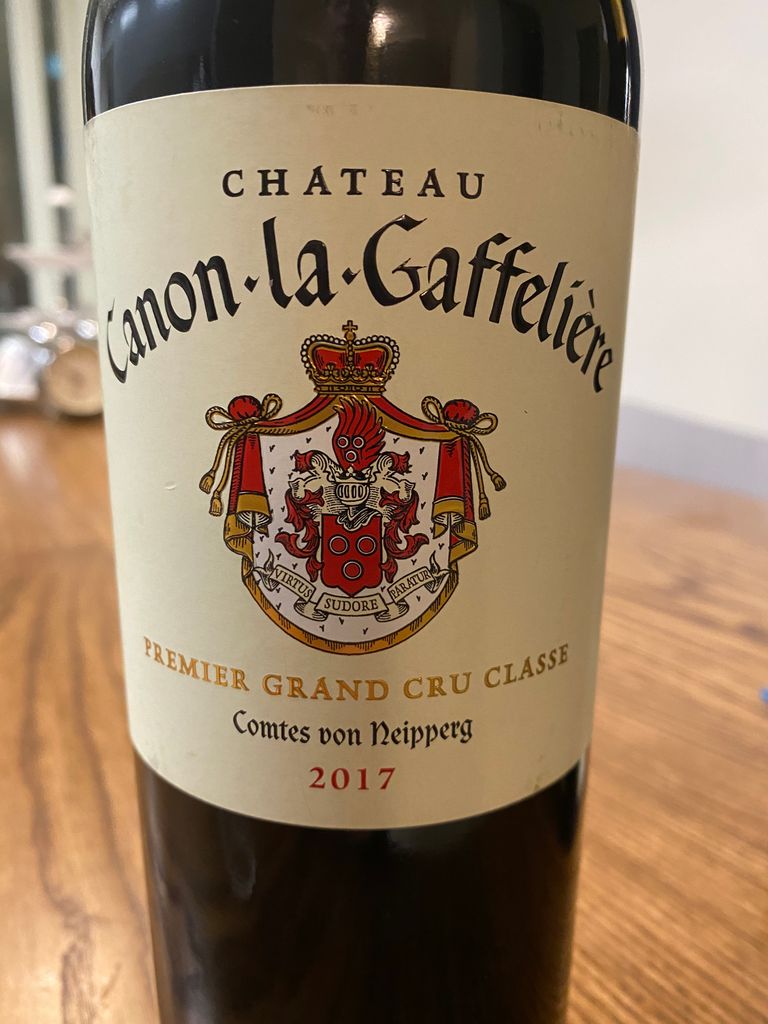 2017 Château Canon-la-Gaffelière - CellarTracker