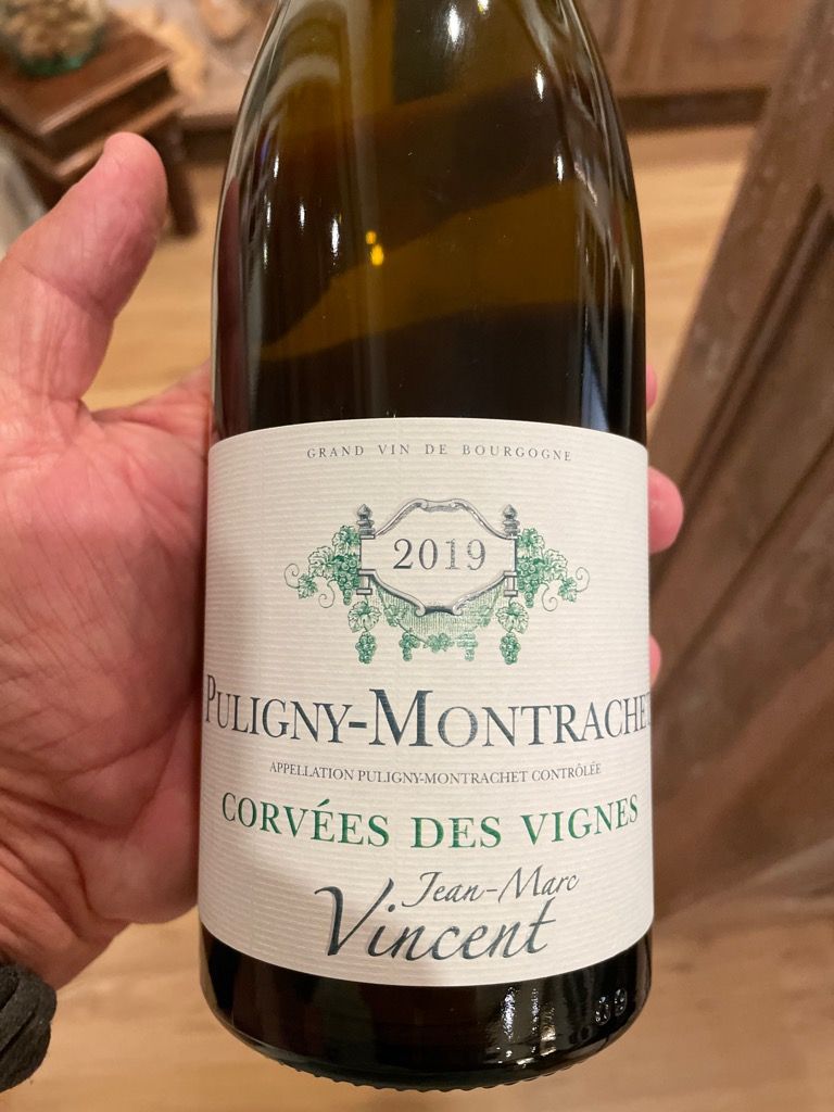 2019 Jean-Marc Vincent Puligny-Montrachet Les Corvées des Vignes