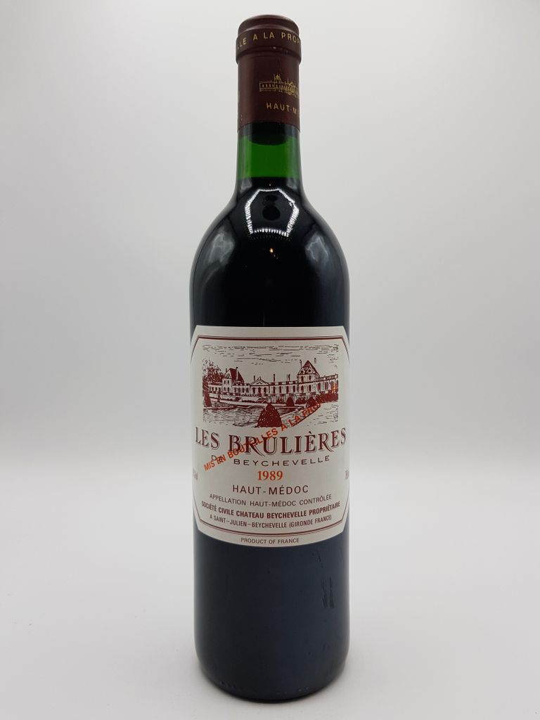 Domaine de Beychevelle 1989 ボルドー赤ワイン 1989 Les Brulières de Beychevelle - CellarTracker