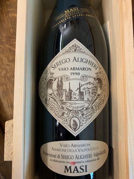 1990 Masi Amarone della Valpolicella Classico Ser go Alighieri