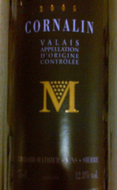 2005 Erhard Mathier Cornalin, Switzerland, Valais, Sierre - Cellartracker