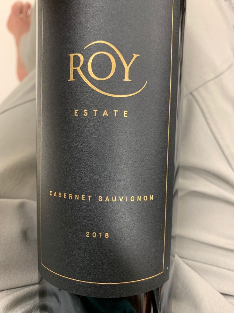 ロイ・エステート　カベルネ・ソーヴィニヨン　2018 2018 Roy Estate Cabernet Sauvignon - CellarTracker