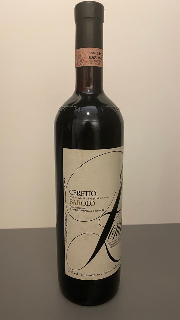 1971 Ceretto Barolo Zonchetta - CellarTracker