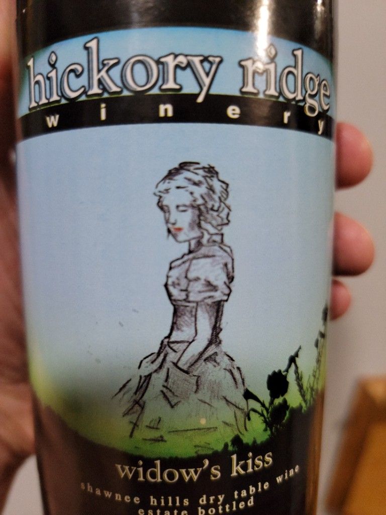 NV Hickory Ridge Winery Widow's Kiss, USA, Illinois, Shawnee Hills ...