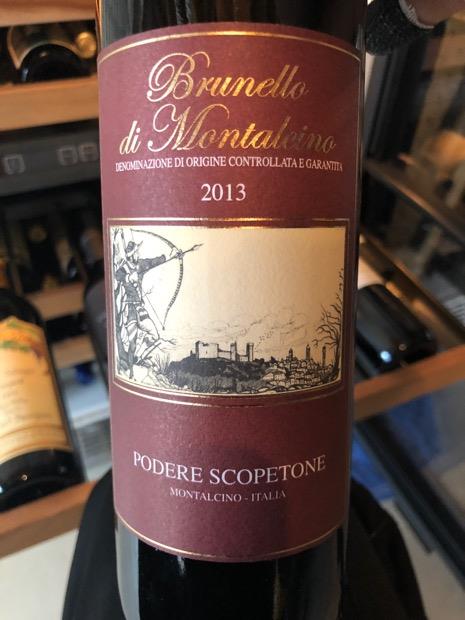 BRUNELLO DI MONTALCINO DOCG PODERE SCOPETONE