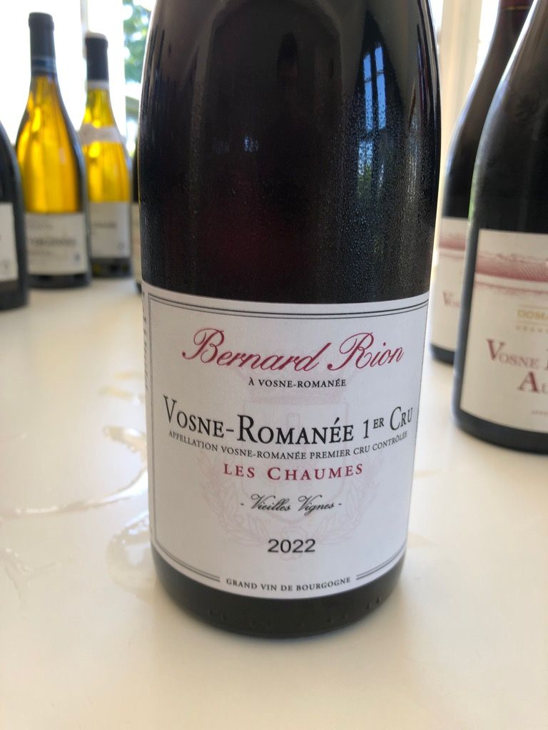 2022 Domaine Armelle et Bernard Rion Vosne-Romanée 1er Cru Les
