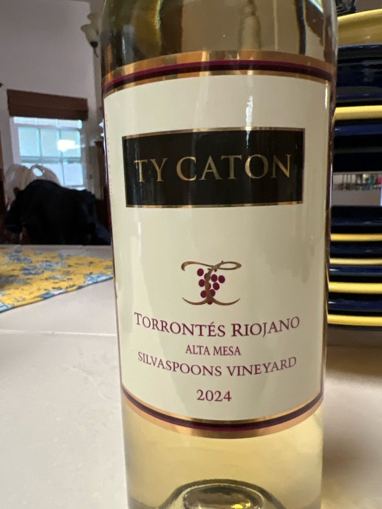 2024 Ty Caton Torrontés Riojano Silvaspoons Vineyards, USA, California ...