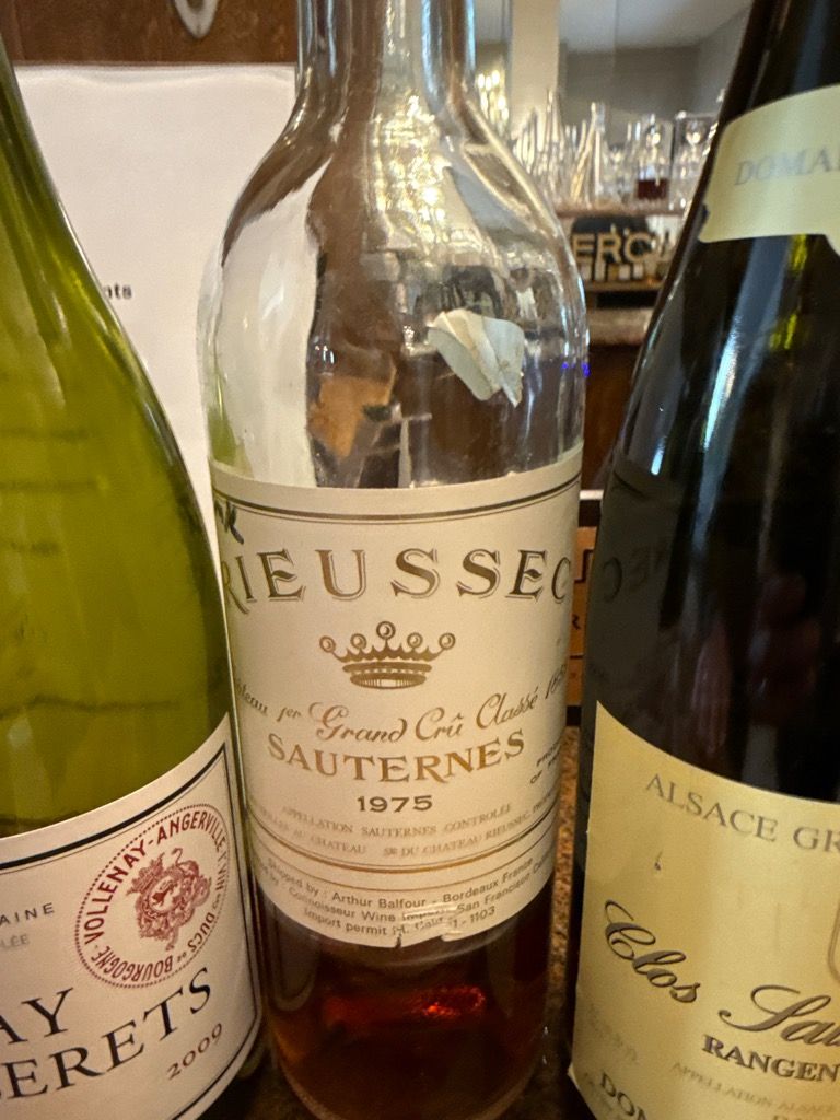1978 Château Rieussec - CellarTracker