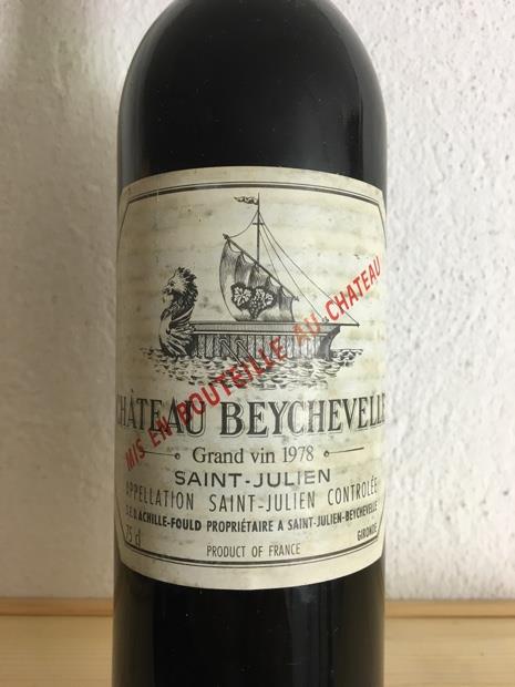 1978 Château Beychevelle - CellarTracker