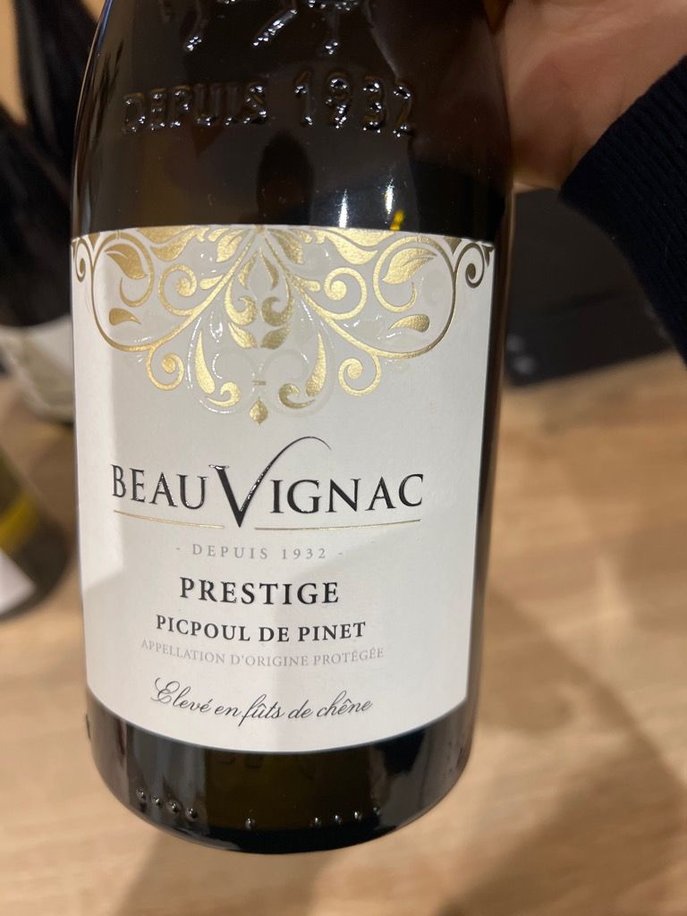 2022 Les Costières De Pomérols Picpoul De Pinet Hugues De Beauvignac ...