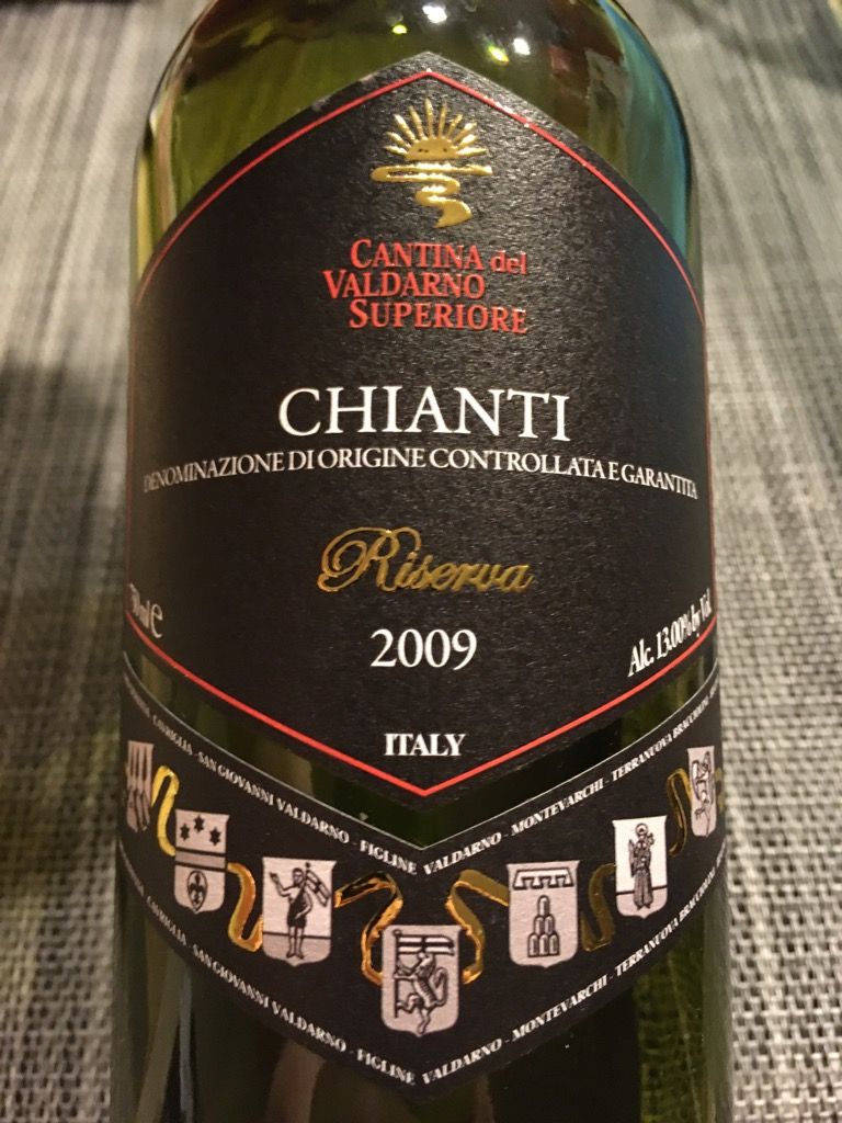 2009 Valdarno Chianti Superiore Riserva, Italy, Tuscany, Chianti ...