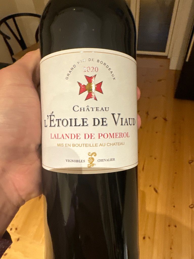 L'etoile De Viaud Lalande Pomerol 2020