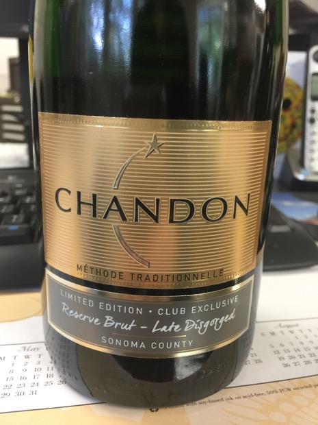 NV Domaine Chandon Reserve Brut Late Disgorged Club Cuvée, USA, California  - CellarTracker