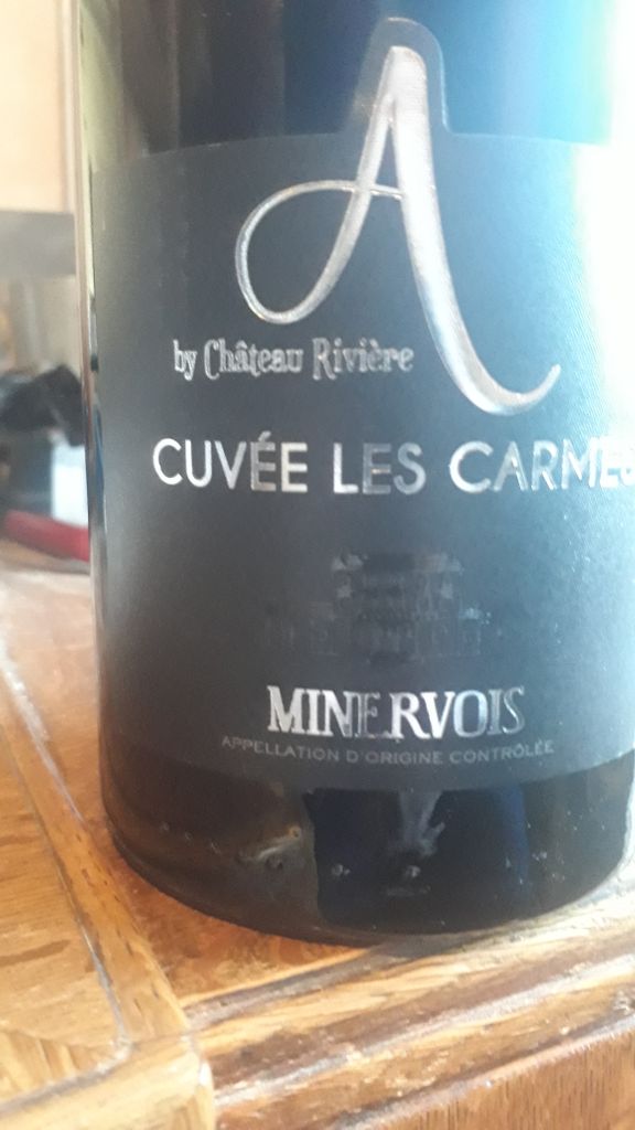 2017 Michel & Philippe Agnel Château Rivière Minervois Les Carmes