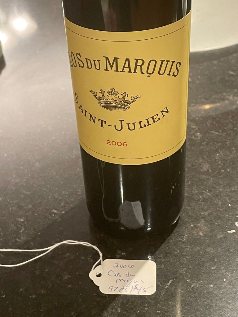 Clos du Marquis 赤ワイン 1995年 2005年 750ml Clos du Marquis 2005 | Laguna Cellar - Bordeaux & Beyond
