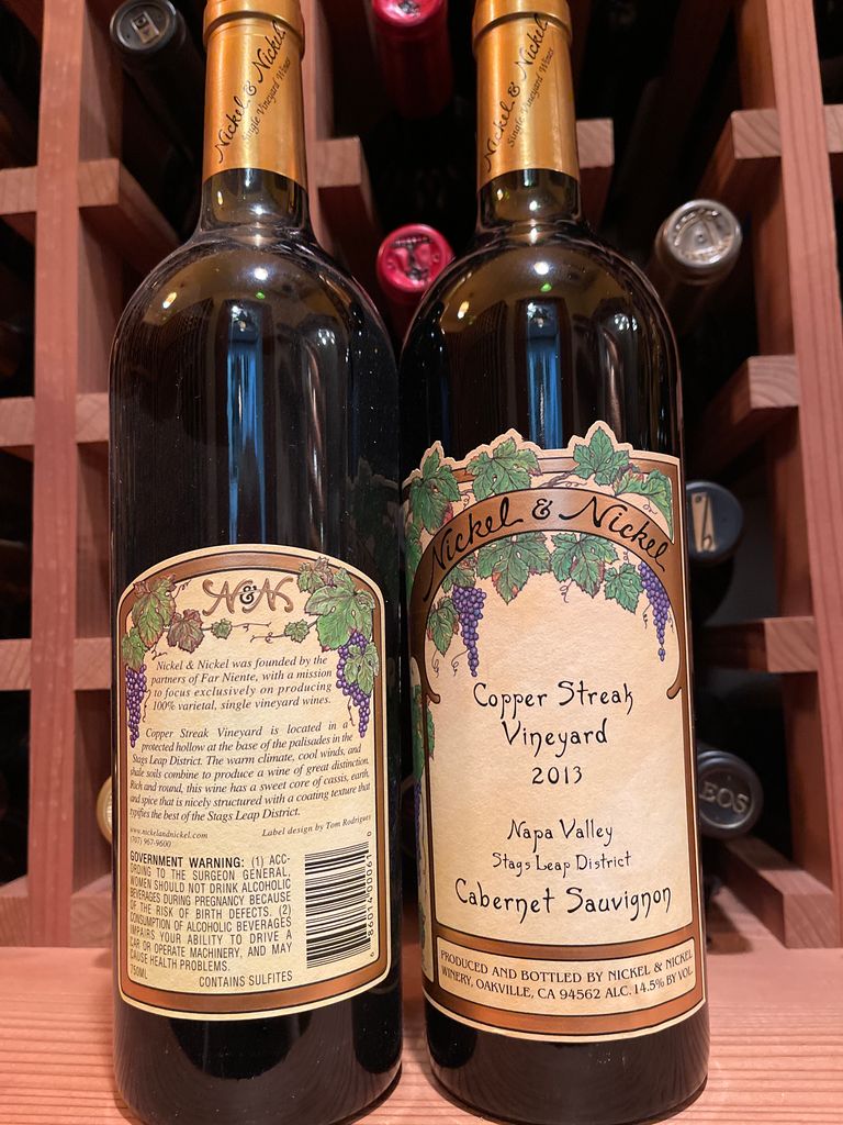 2013 Nickel & Nickel Sauvignon Copper Streak, USA, California