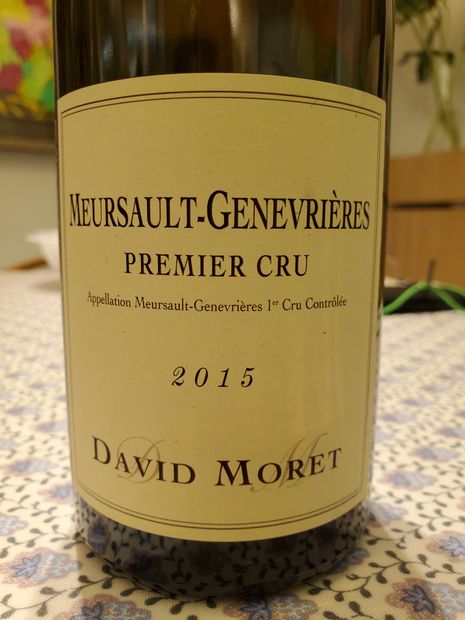 2014 David Moret Meursault 1er Cru Les Genevrières - CellarTracker