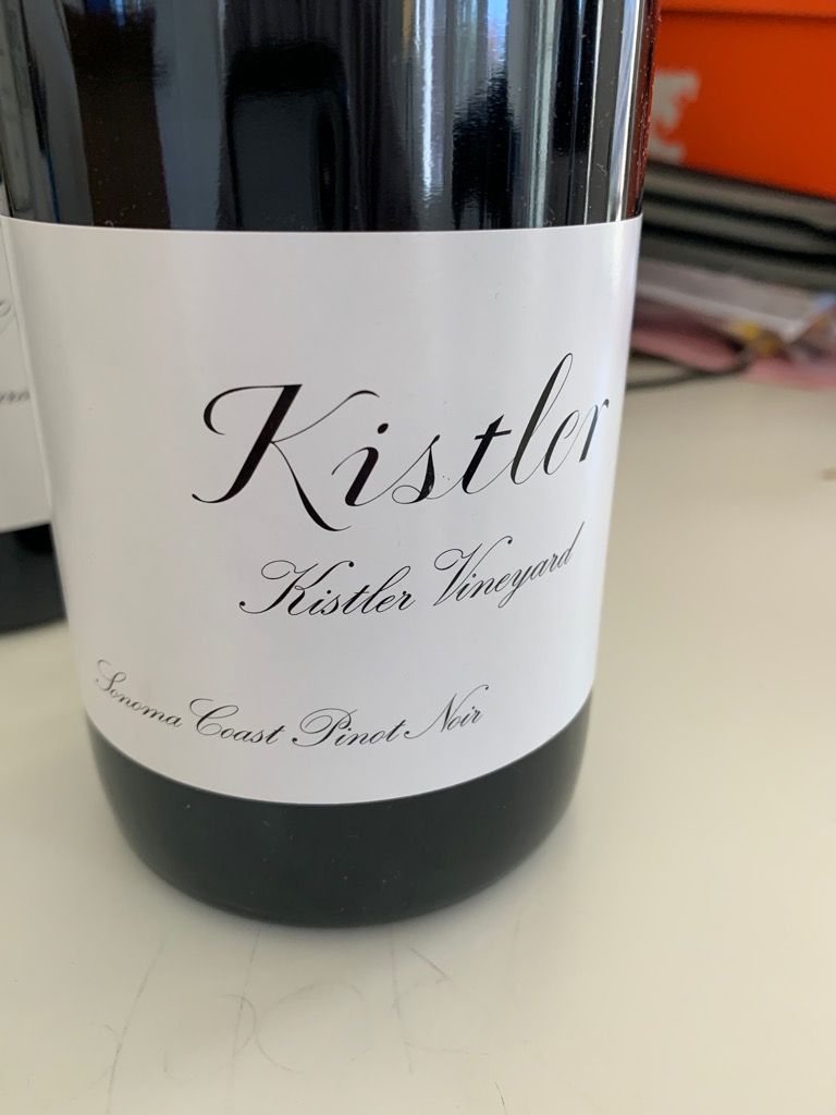 ワイン Kistler Vineyard Sonoma Coast 2014 2014 Kistler Pinot Noir Kistler Vineyard - CellarTracker