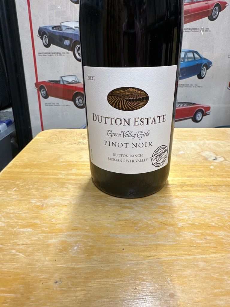 2021 Dutton Estate Pinot Noir Green Valley Girls Joe & Tracy Dutton's