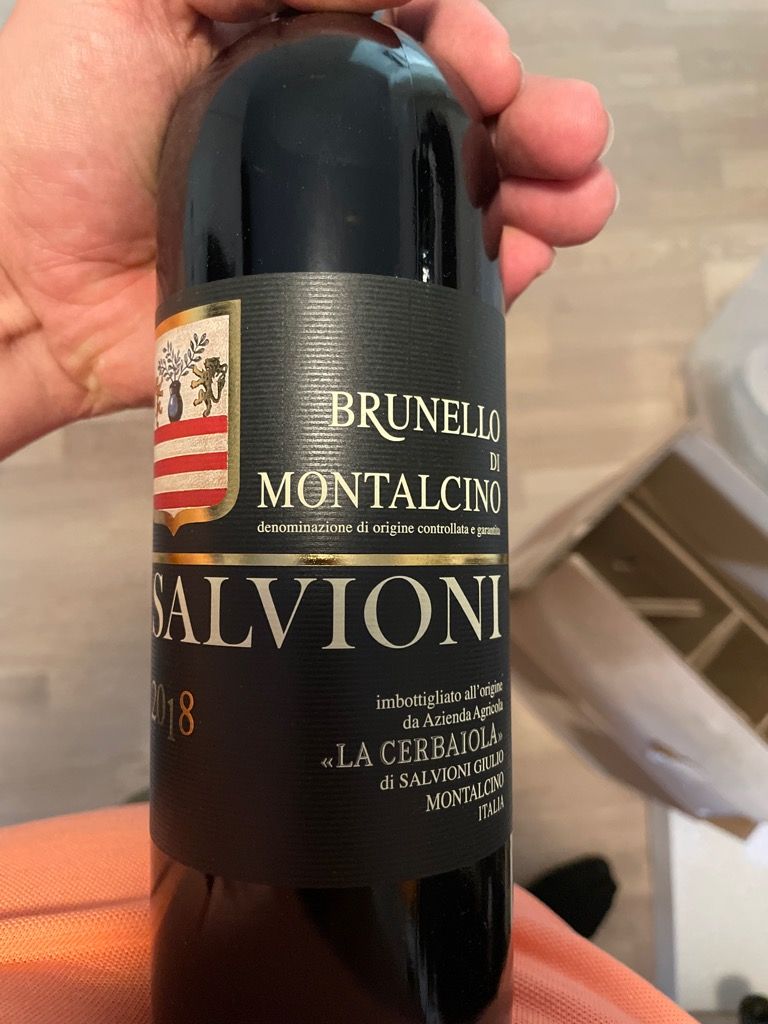 2018 Cerbaiola (Salvioni) Brunello di Montalcino - CellarTracker