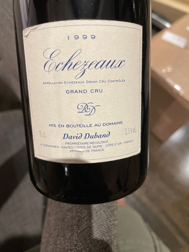 ダヴィドデュバン Echezeaux 2020 エシェゾー グラン クリュ2020 ダヴィド デュバン | 業務用ワインの