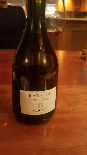 N.V. Geoffroy Ratafia de Champagne - CellarTracker