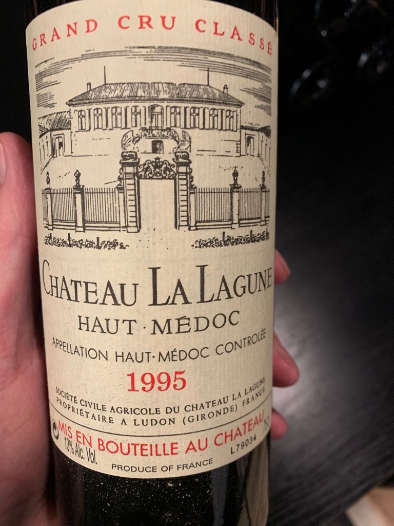 1995年　シャトー　ラ　ラギューヌ　CHATEAU LA LAGUNE 1995年 シャトー ラ ラギューヌ CHATEAU LA LAGUNE 1995年