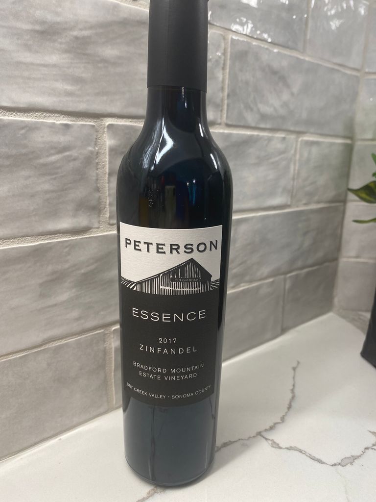 2017 Perterson Family Winery Zinfandel Essence Dessert Wine Peterson