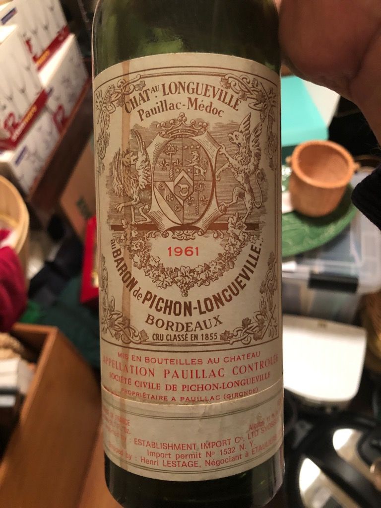 1961 Château Pichon-Longueville Baron - CellarTracker