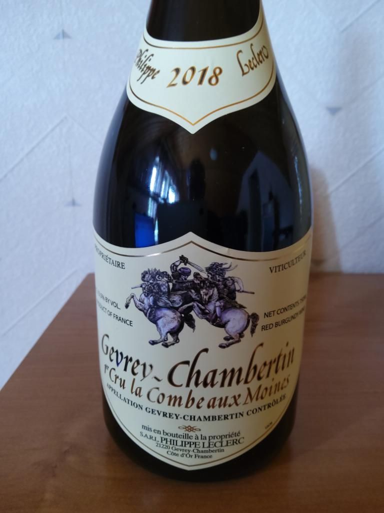 2010 Philippe Leclerc Gevrey-Chambertin 1er Cru Combe aux Moines