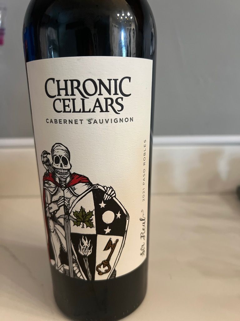 2021 Chronic Cellars Sauvignon Sir Real, USA, California, Central Coast, Paso Robles