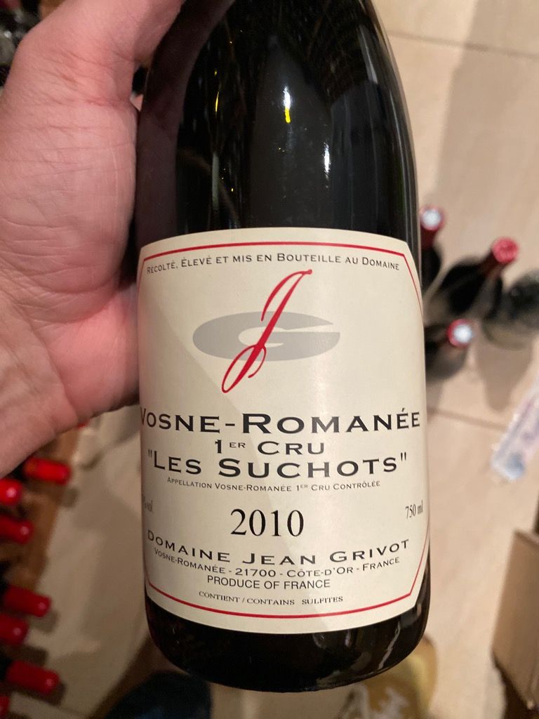 2010 Domaine Jean Grivot Vosne-Romanée 1er Cru Les Suchots