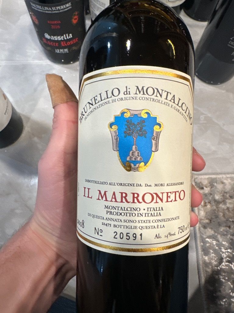 IL MARRONETO ブルネッロ・ディ・モンタルチーノ 2019 750ml Brunello di Montalcino Il Marroneto 2019 (750ML) | Red